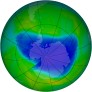 Antarctic Ozone 2010-11-18